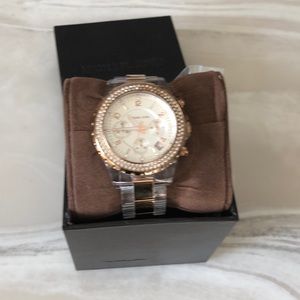 Rose gold Michael Kors watch